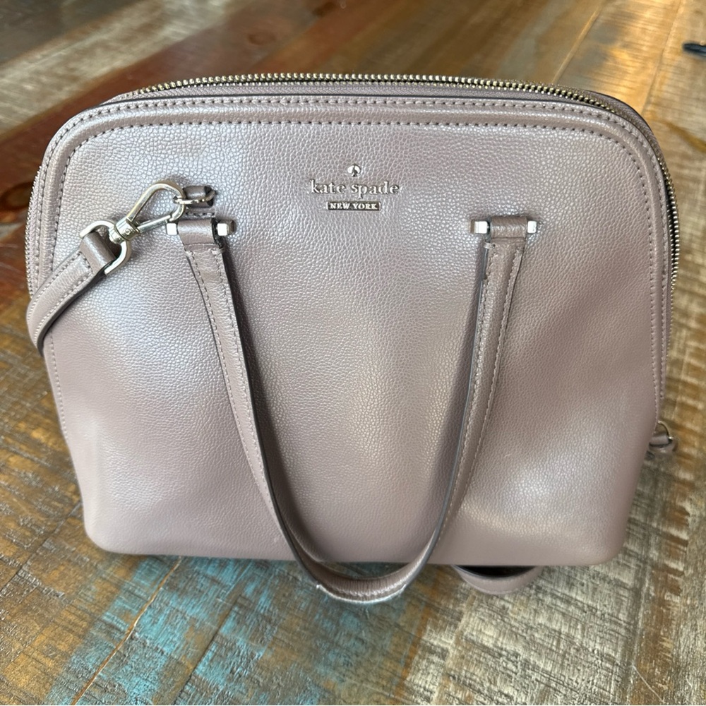 Kate Spade Patterson Drive Medium Dome Satchel  Rare Dusk Cityscape Retail $349